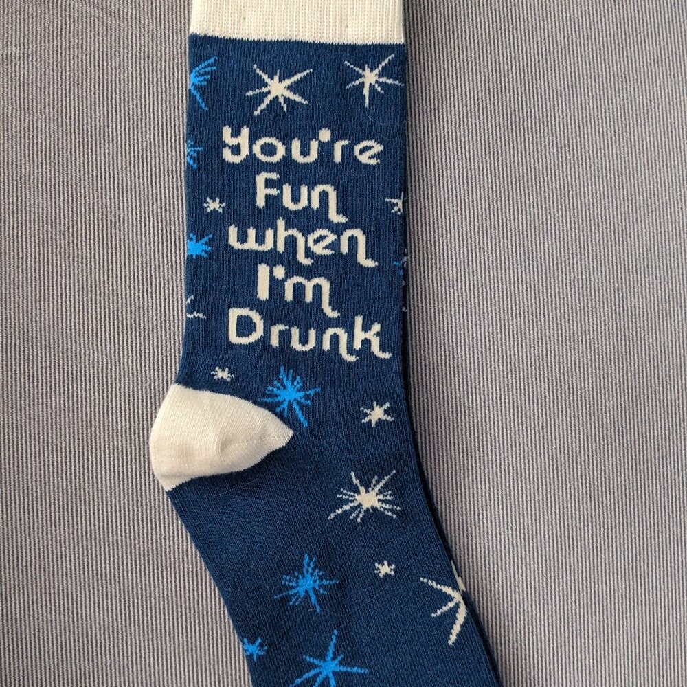 Novelty socks - one size - new with tag
